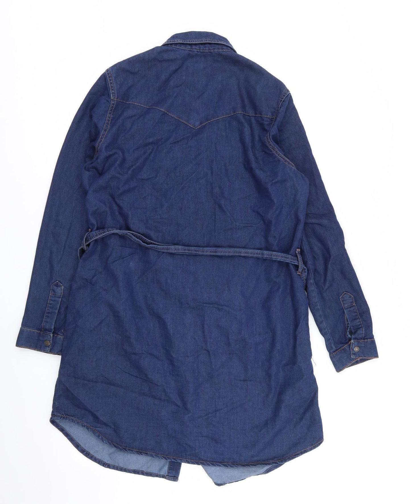New Look Womens Blue   Fit & Flare  Size 12