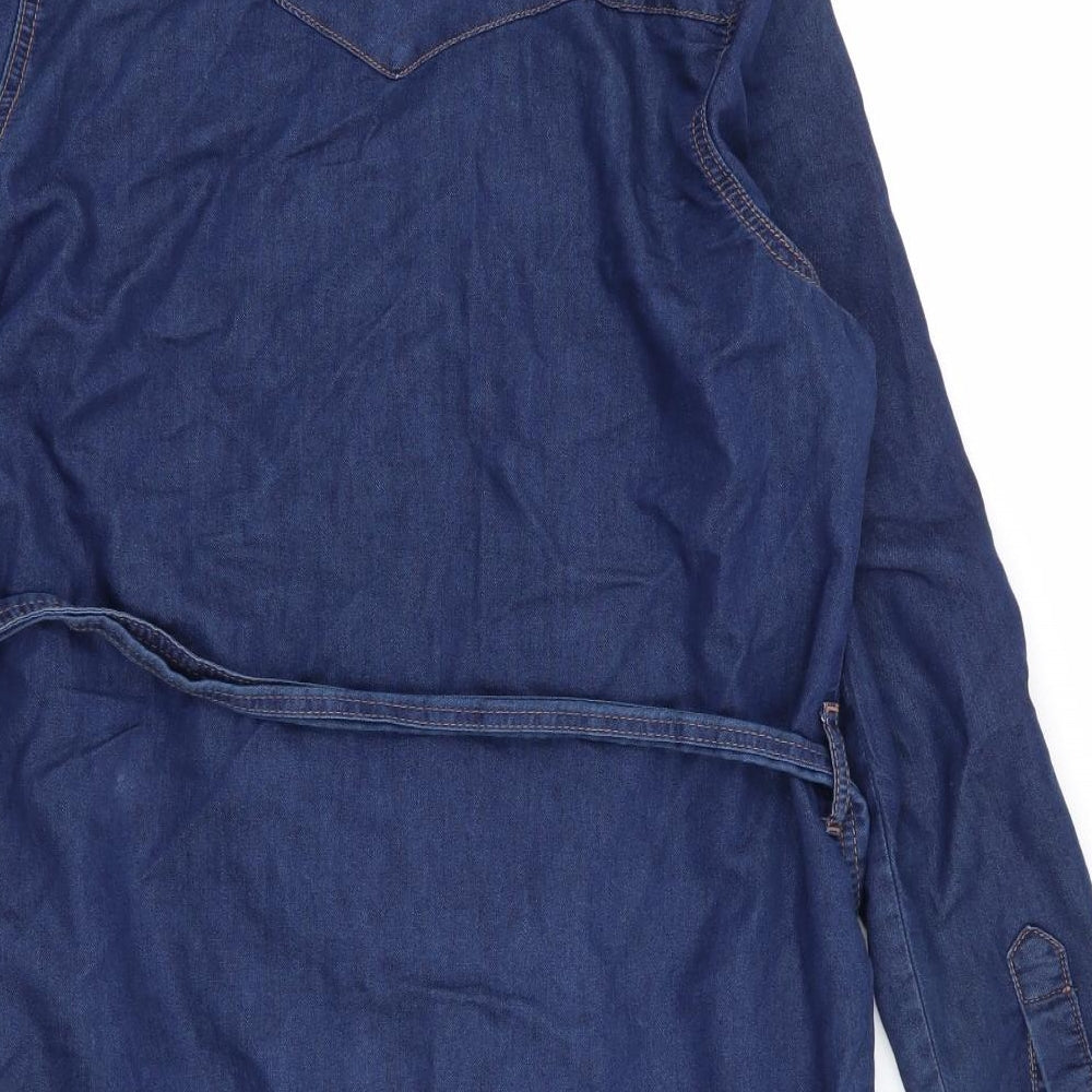 New Look Womens Blue   Fit & Flare  Size 12