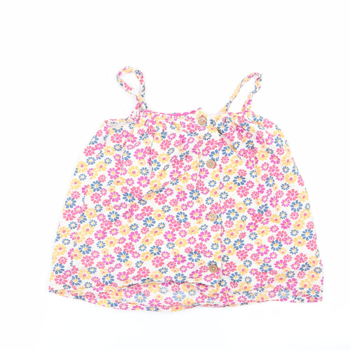 Kite Girls Multicoloured Floral  Camisole Blouse Size 8 Years