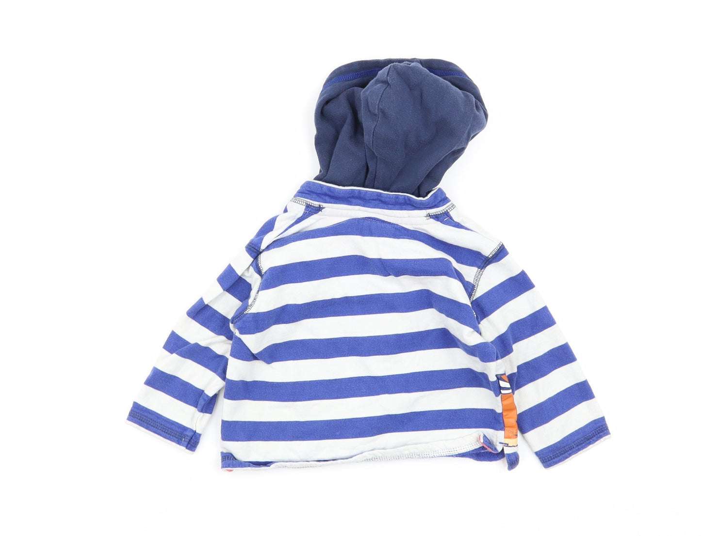 Asda George Boys Multicoloured Striped  Pullover Jumper Size 9-12 Months