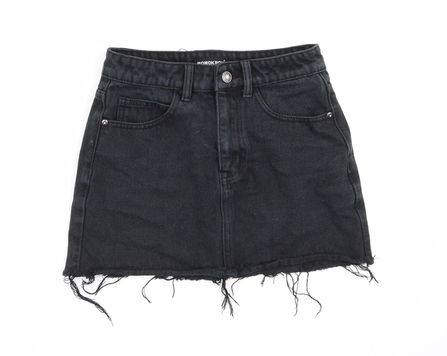 momokrom Womens Black   Mini Skirt Size 8