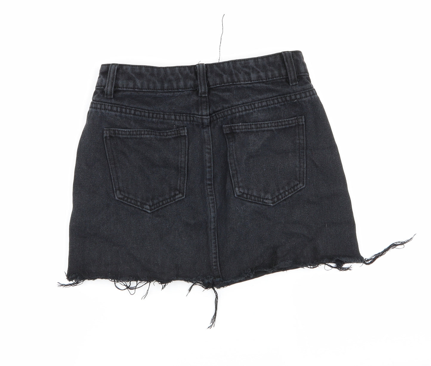 momokrom Womens Black   Mini Skirt Size 8