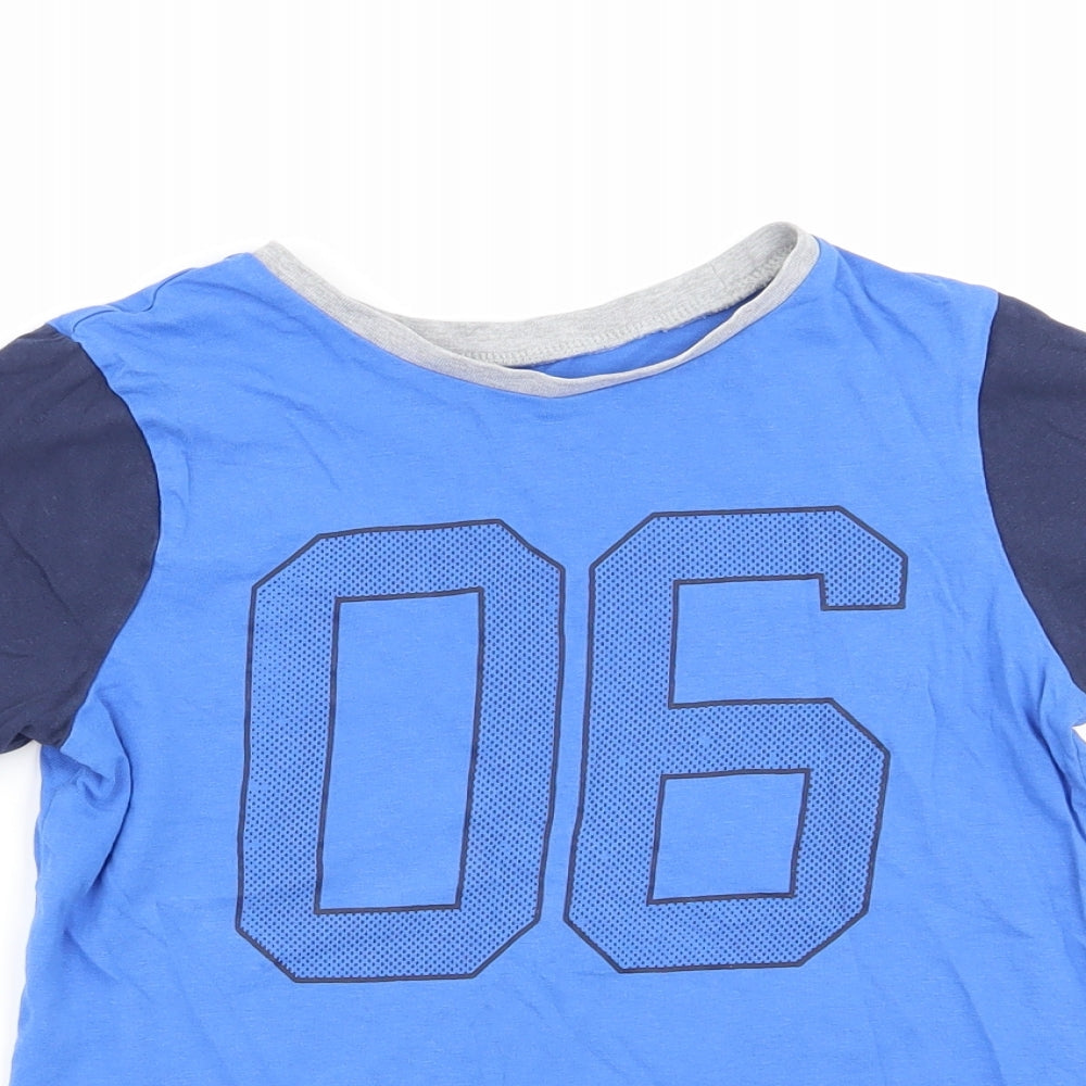 Asda George Boys Blue   Basic T-Shirt Size 9-10 Years