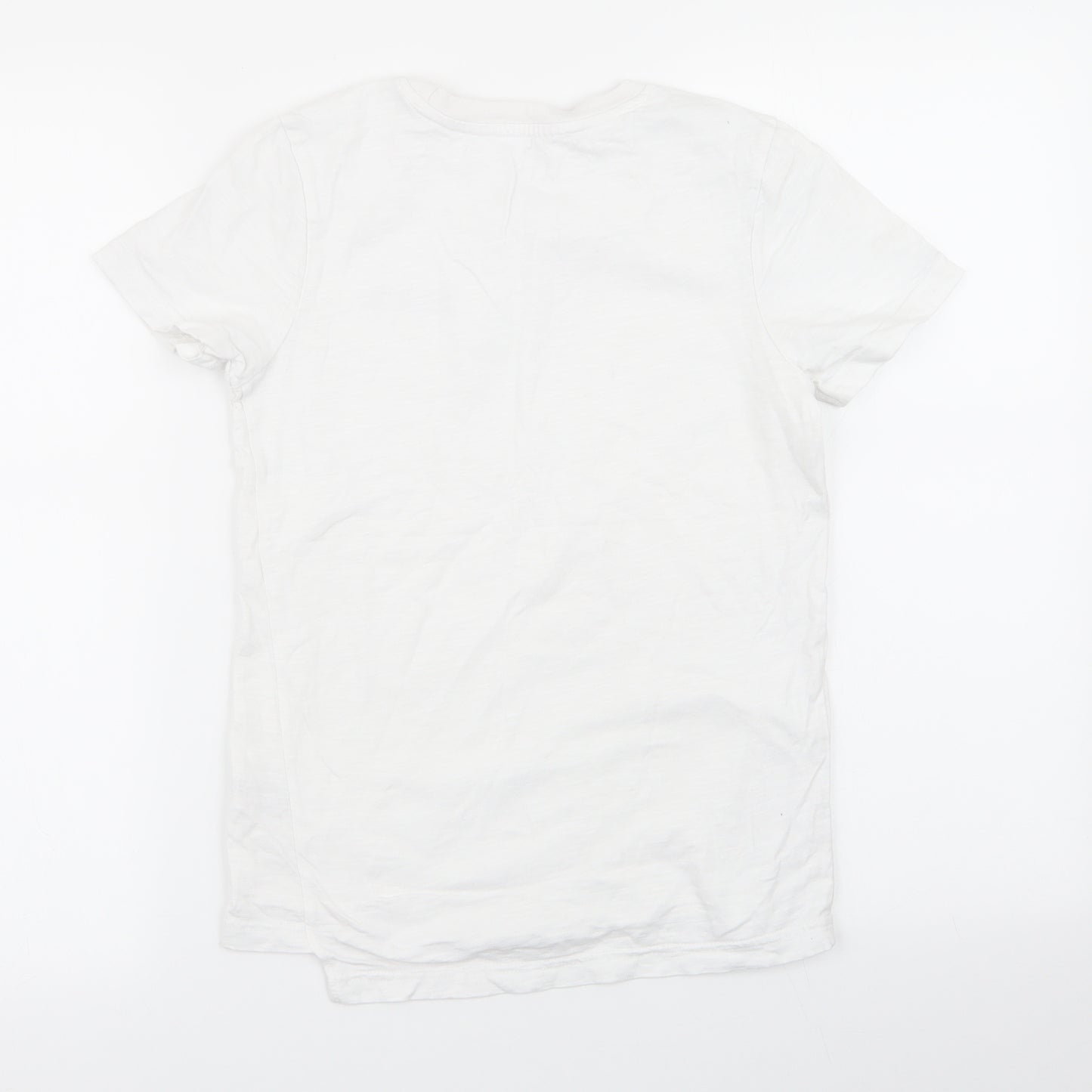 Nutmeg Boys White   Basic T-Shirt Size 9-10 Years