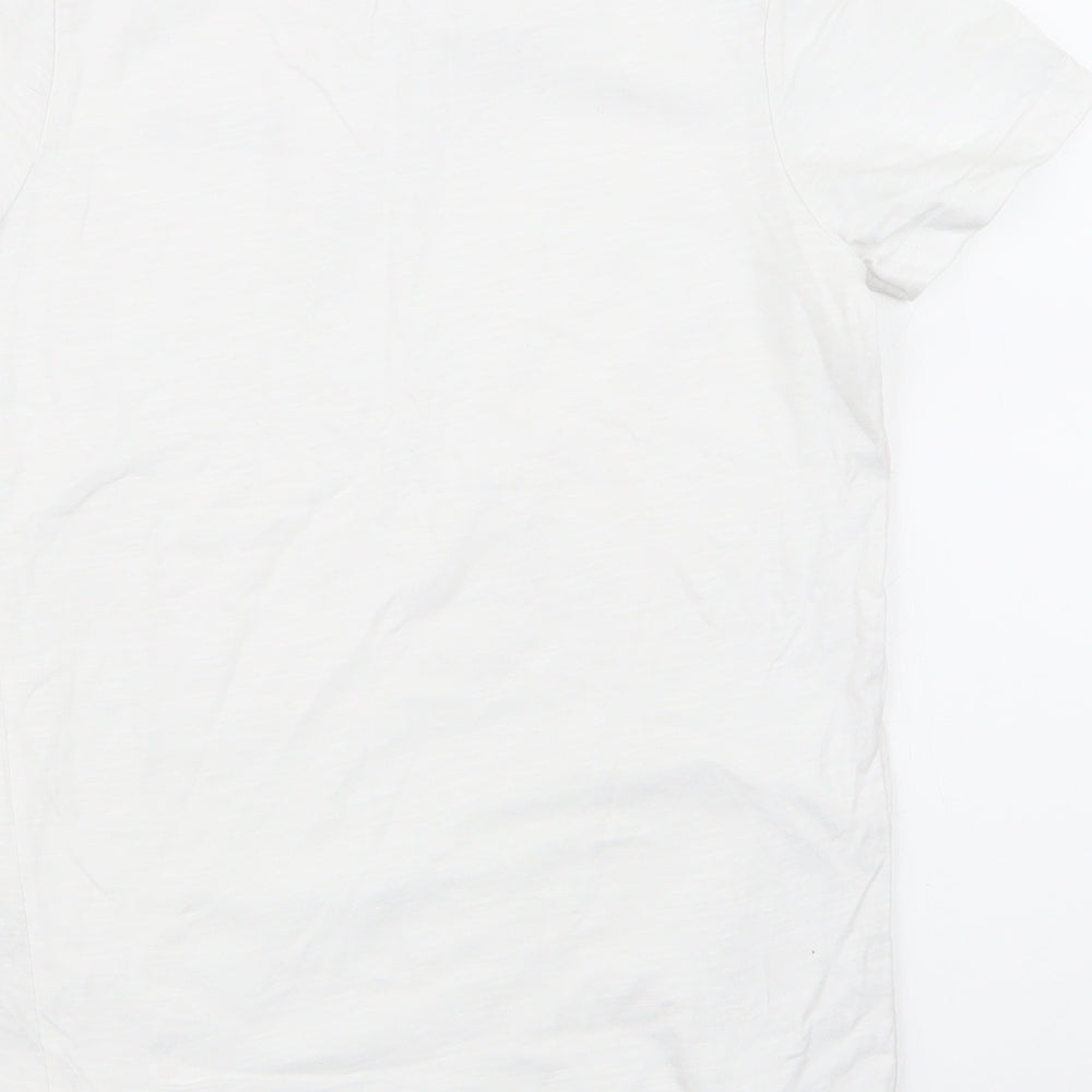 Nutmeg Boys White   Basic T-Shirt Size 9-10 Years