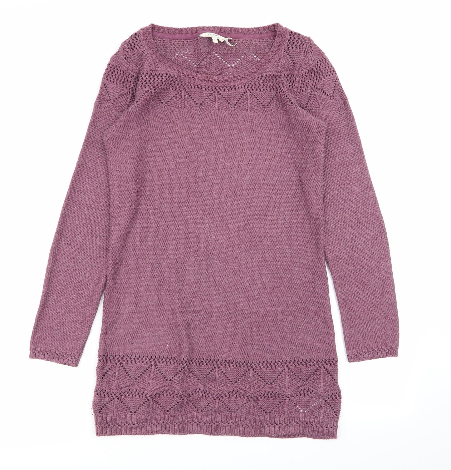 Fat Face Womens Purple   Jumper Dress  Size 8