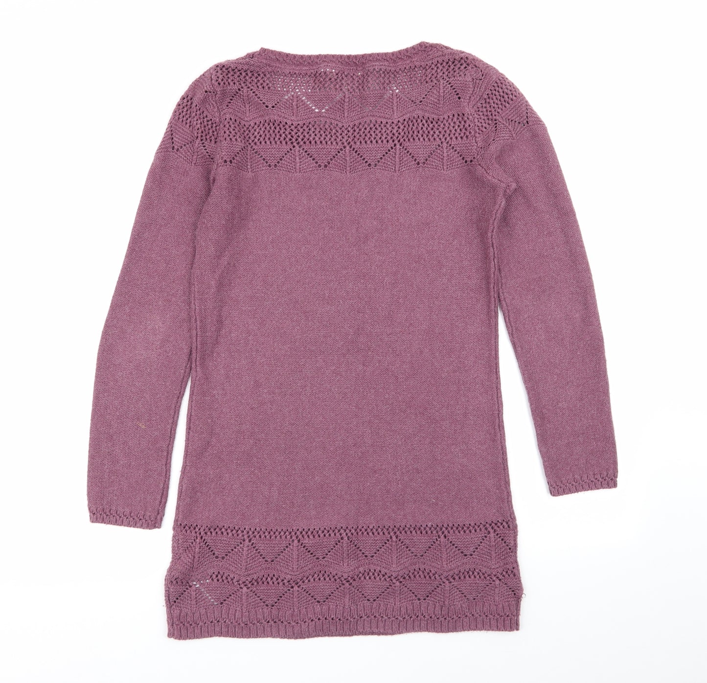 Fat Face Womens Purple   Jumper Dress  Size 8