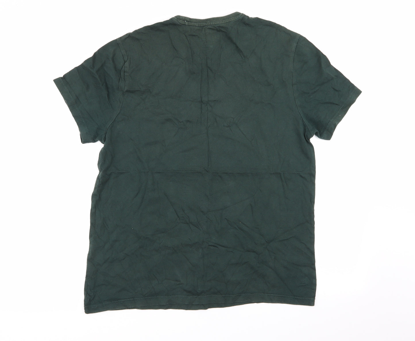 Asda George Mens Green    T-Shirt Size M