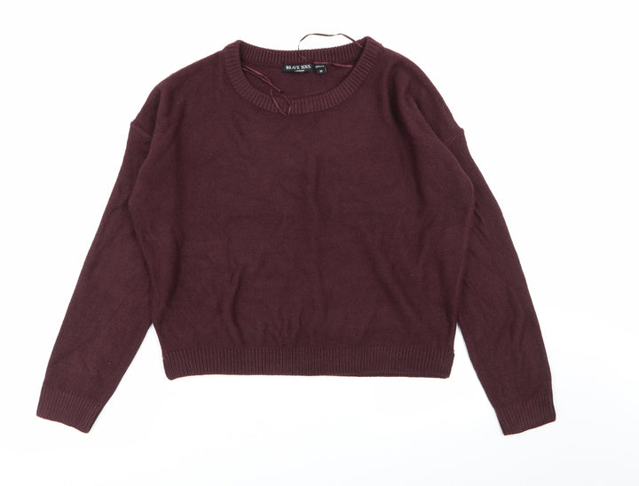 Brave Soul Womens Brown   Pullover Jumper Size M