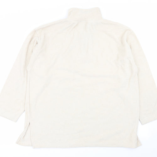 Peacocks Womens Beige   Pullover Jumper Size 18