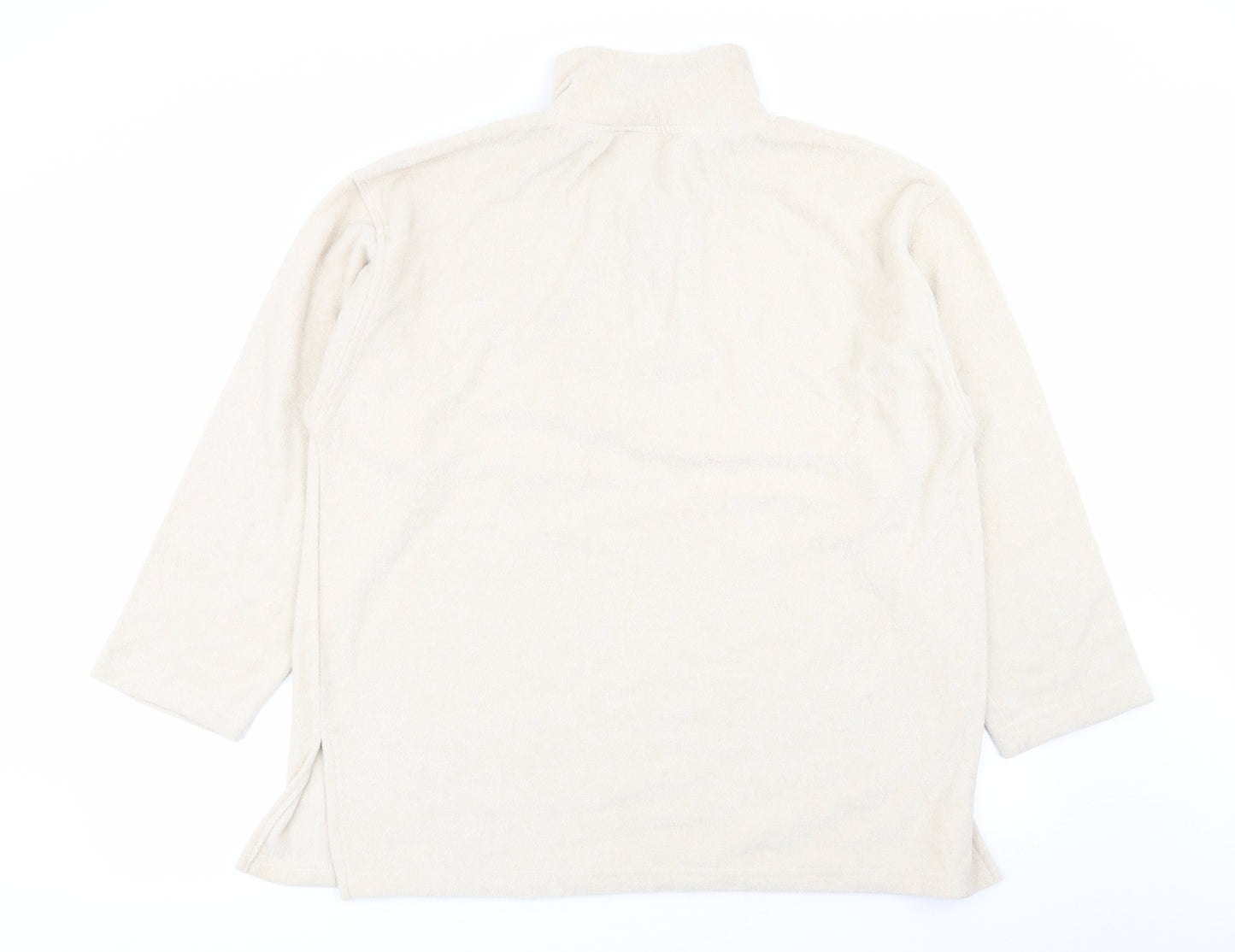 Peacocks Womens Beige   Pullover Jumper Size 18