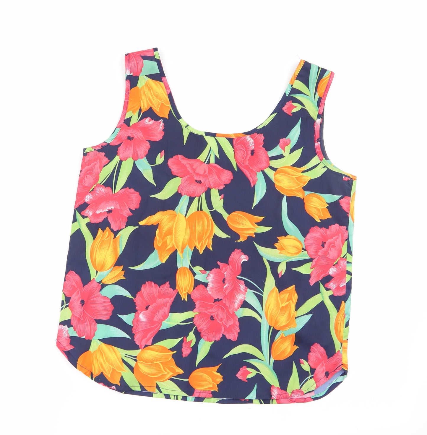 classic women Womens Multicoloured Floral  Basic Blouse Size 12
