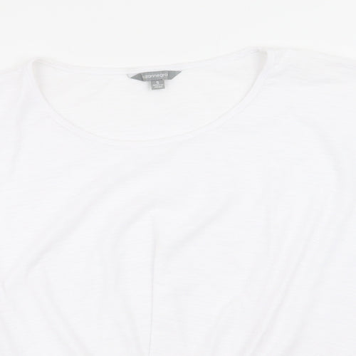 suzannegrae Womens White   Basic T-Shirt Size S