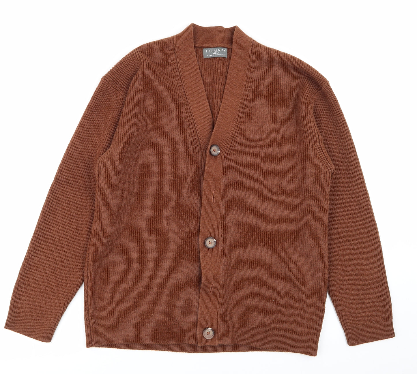 Primark Womens Brown   Cardigan Jumper Size M