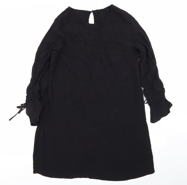 H&M Womens Black Fit & Flare Size 10