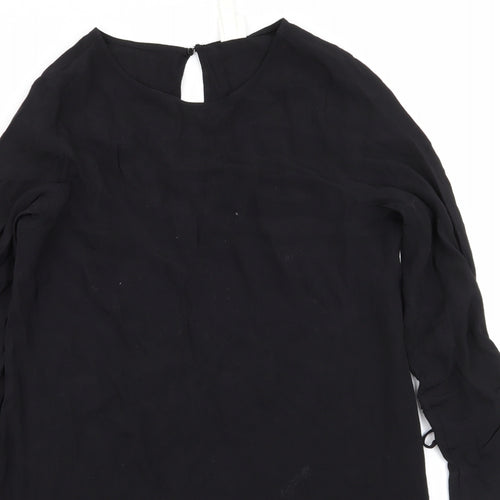 H&M Womens Black   Fit & Flare  Size 10