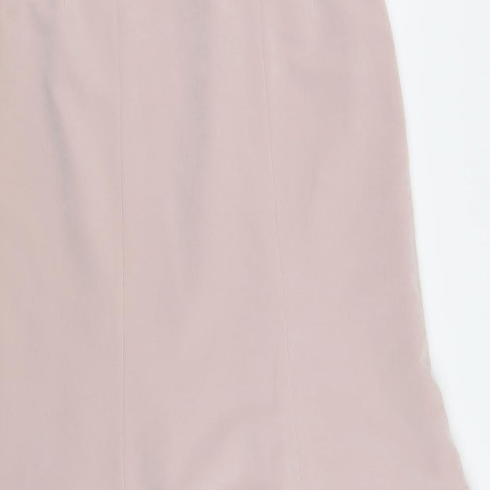 Jacques Vert Womens Pink   Flare Skirt Size 10