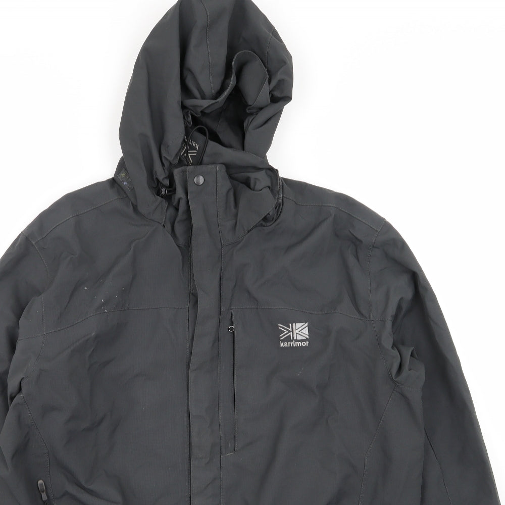 Karrimor Mens Grey   Jacket Coat Size M