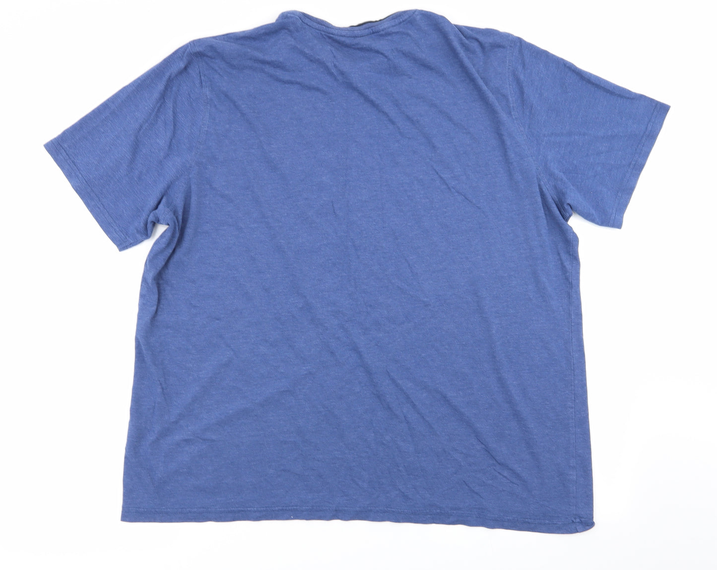 Asda George Mens Blue    T-Shirt Size 2XL