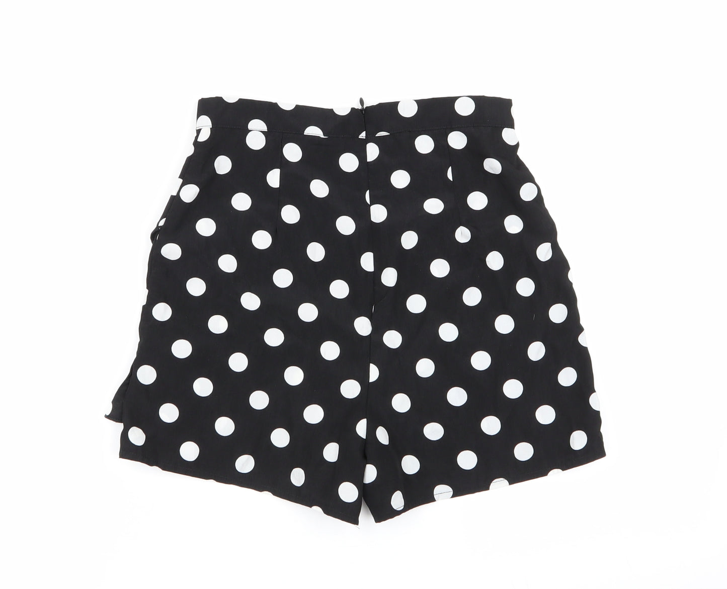 PLT Womens Black Polka Dot  Culotte Shorts Size 4