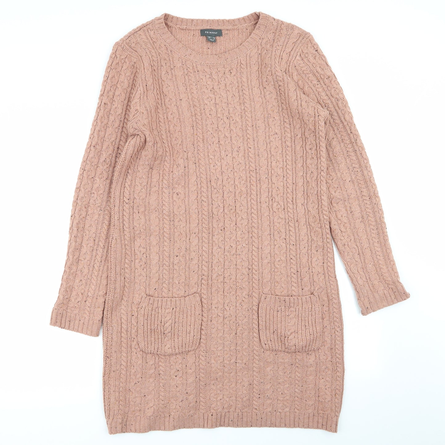 Primark Womens Brown   Jumper Dress  Size 12