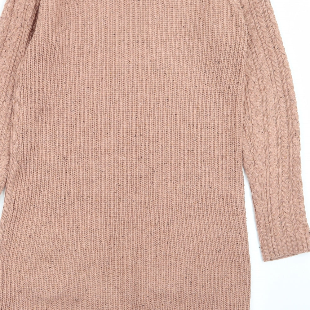 Primark Womens Brown   Jumper Dress  Size 12