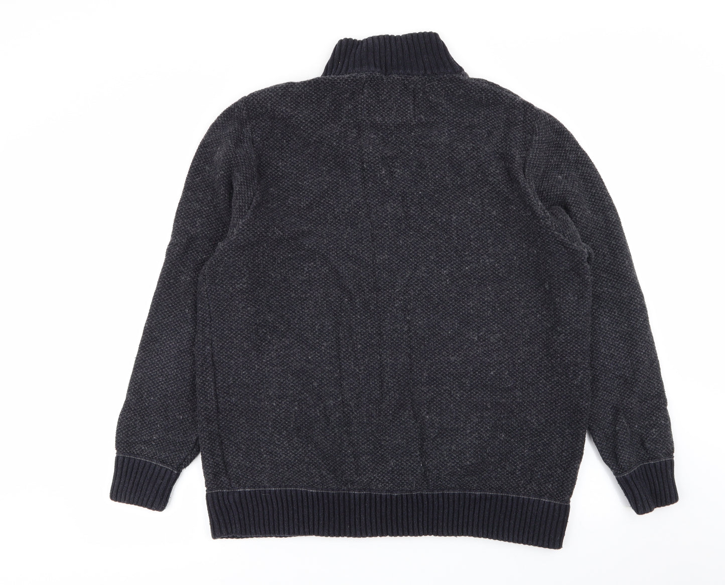 montaray Mens Blue   Full Zip Jumper Size XL