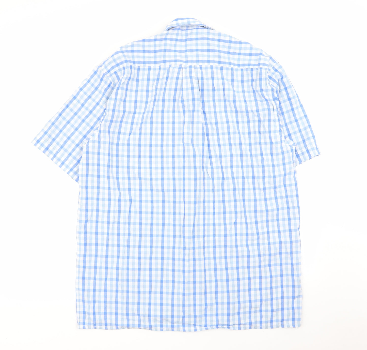 Tom Hagan Mens Multicoloured Check   Button-Up Size 2XL