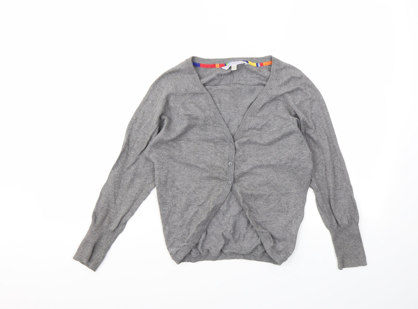 Fat Face Womens Grey   Cardigan Jumper Size 8
