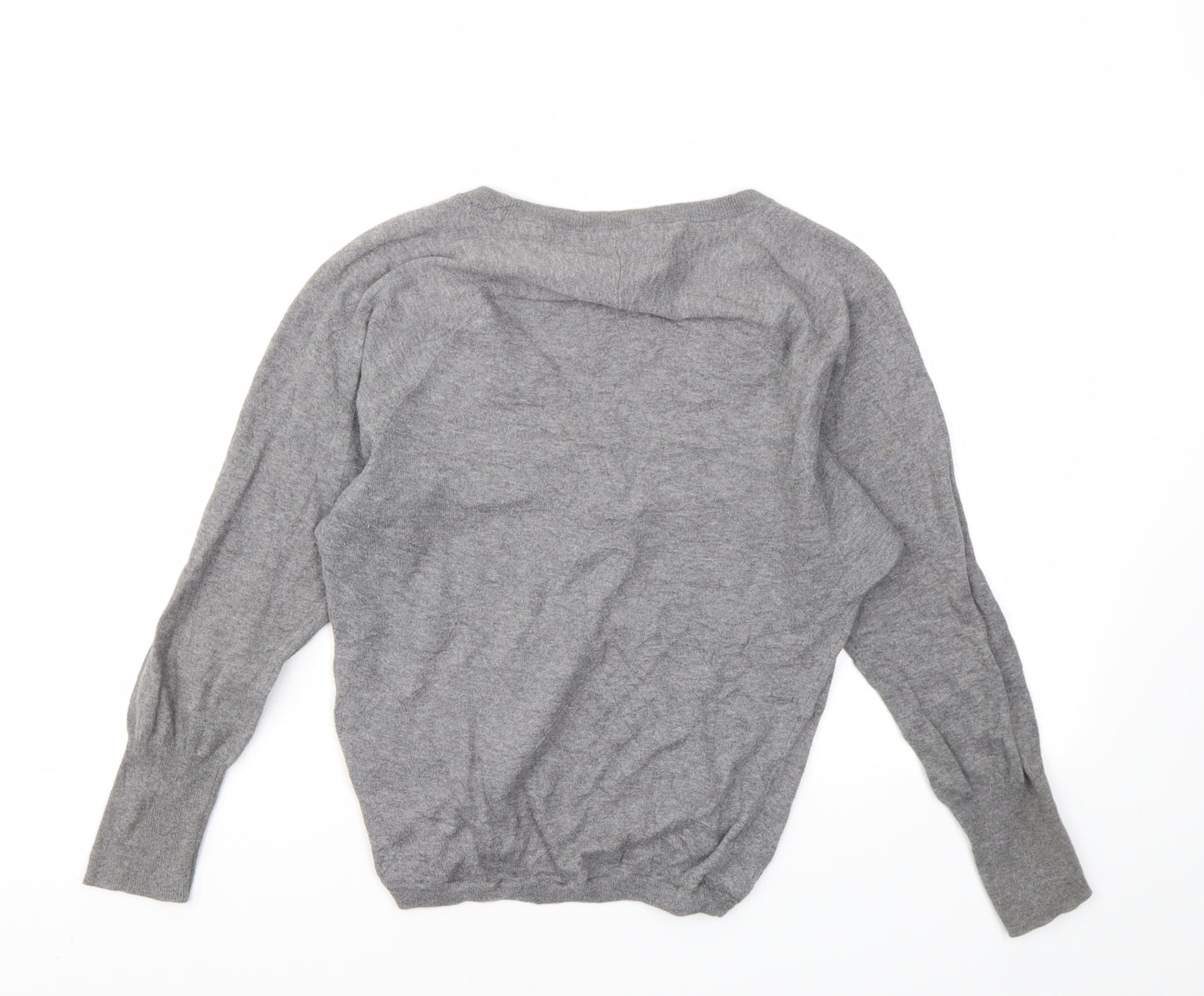 Fat Face Womens Grey   Cardigan Jumper Size 8