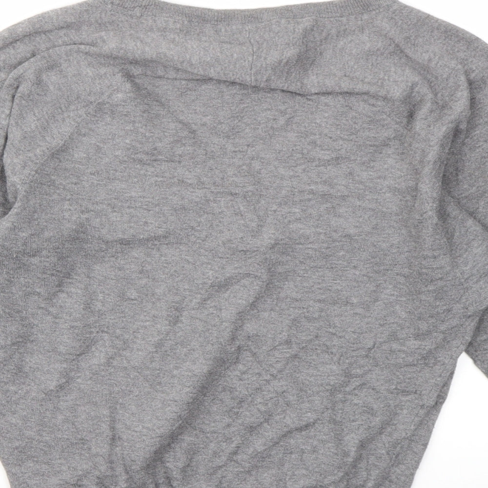 Fat Face Womens Grey   Cardigan Jumper Size 8