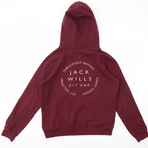 Jack Wills Womens Red   Pullover Jumper Size 14