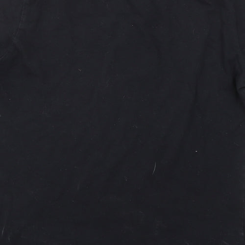 Stedman Boys Black Geometric  Basic T-Shirt Size M