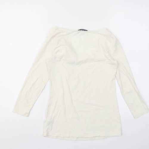 FOREVER 21 Womens Ivory   Basic T-Shirt Size S