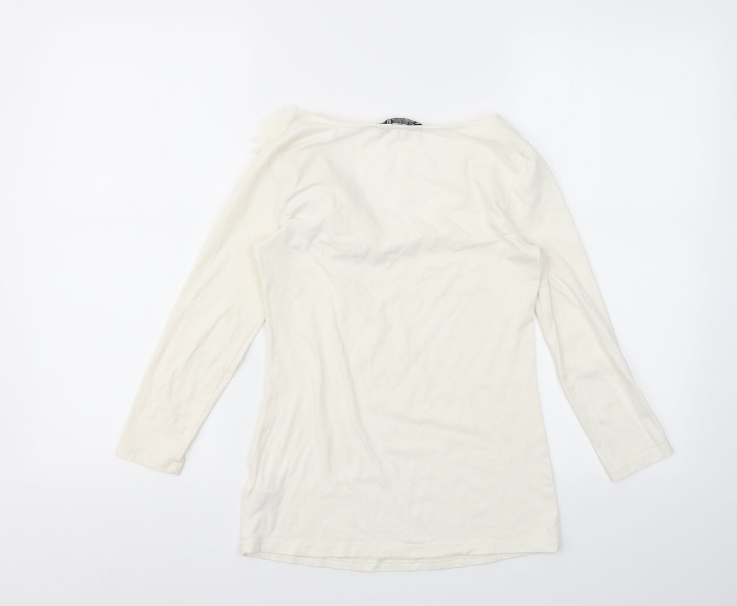 FOREVER 21 Womens Ivory   Basic T-Shirt Size S