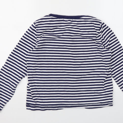 Avenue Womens Multicoloured Striped  Basic T-Shirt Size 8
