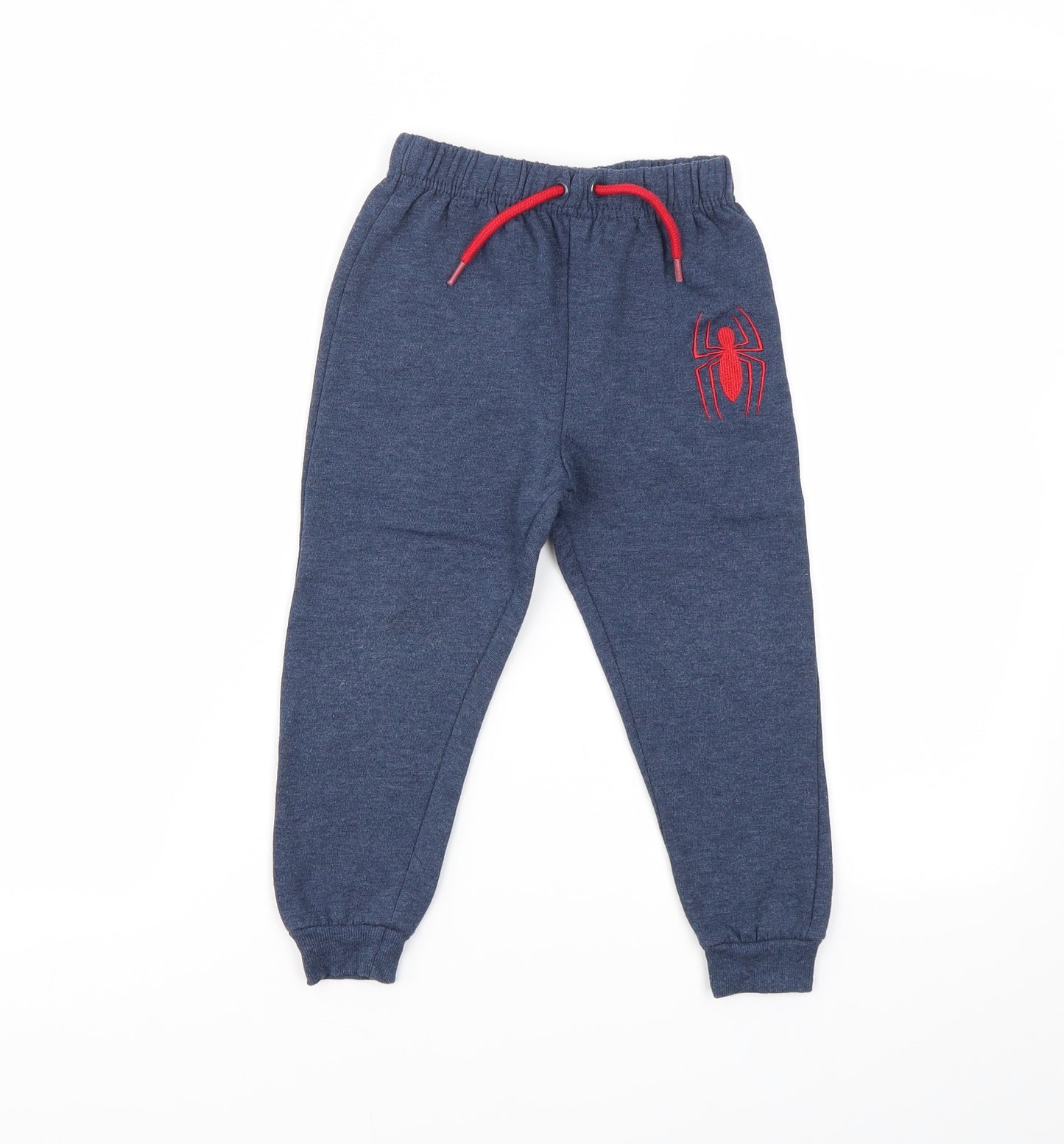MARVEL  Boys Blue Geometric  Capri Trousers Size 3-4 Years