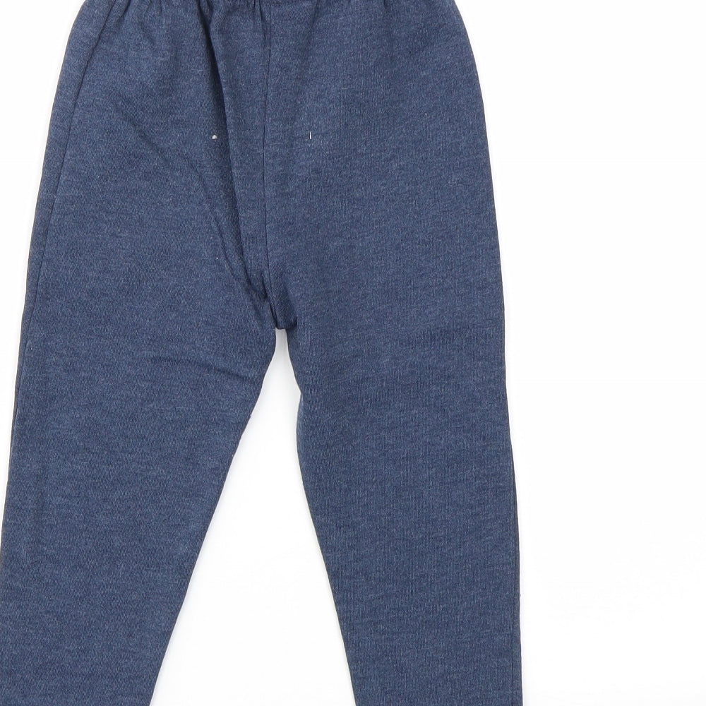 MARVEL  Boys Blue Geometric  Capri Trousers Size 3-4 Years
