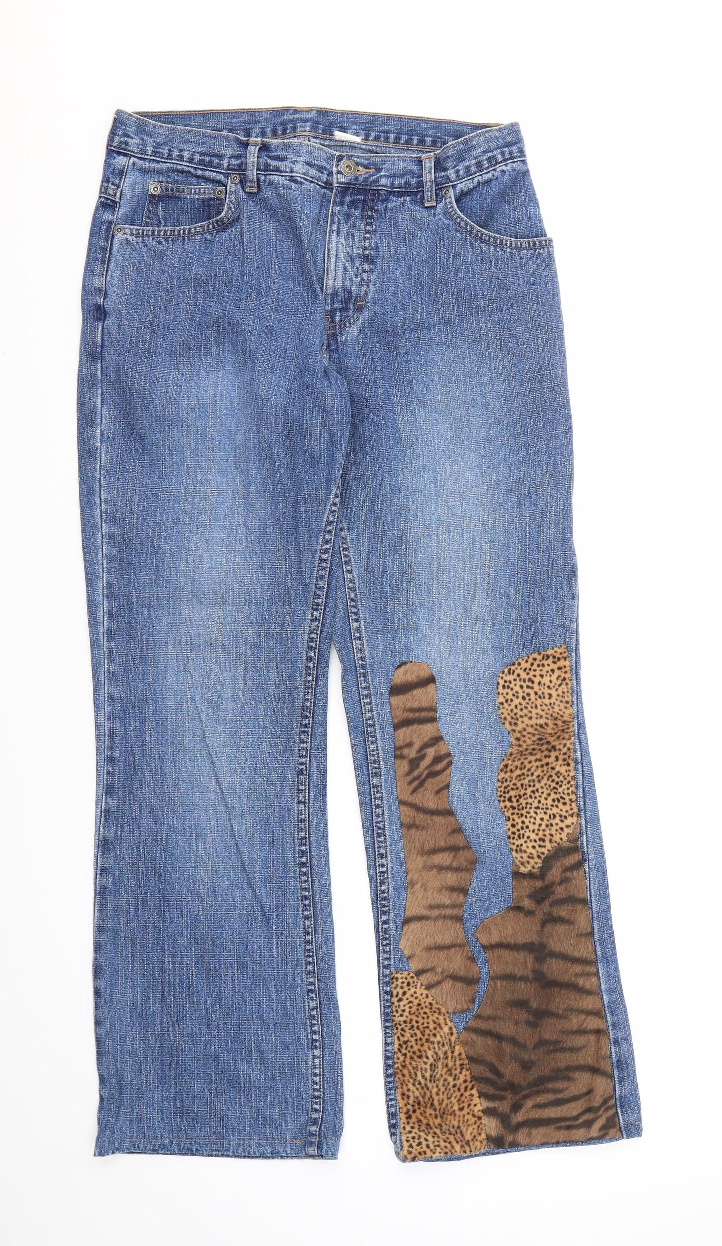PREWORN  Womens Blue   Trousers  Size 34 L29 in