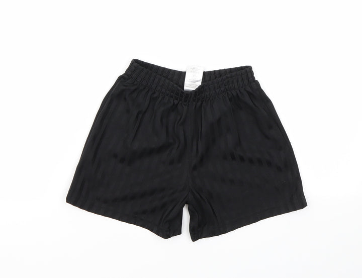 George Boys Black Sweat Shorts Size 5-6 Years