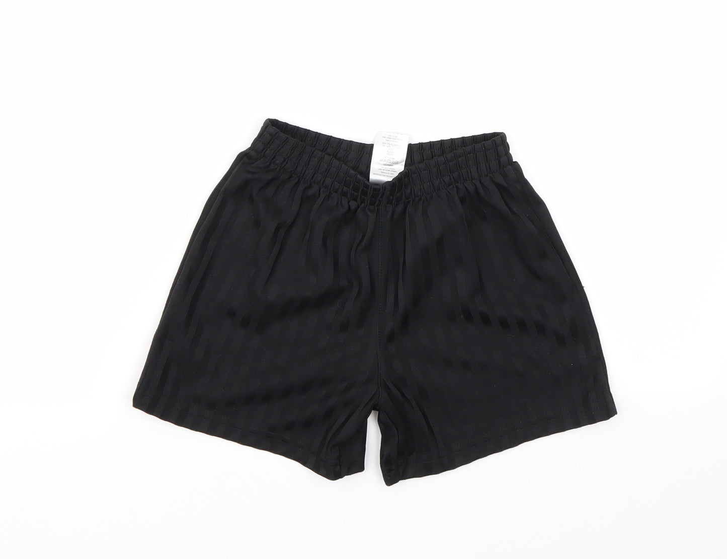 George Boys Black   Sweat Shorts Size 5-6 Years