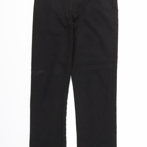 George Boys Black   Capri Trousers Size 9-10 Years