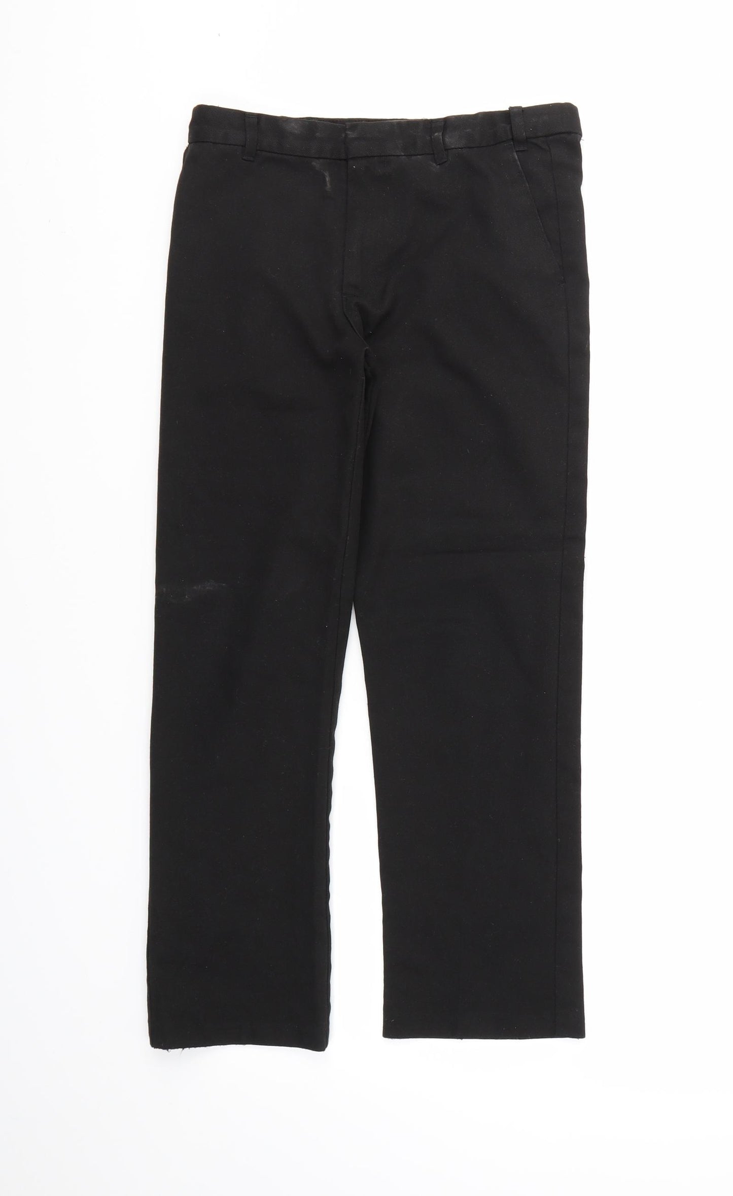 George Boys Black   Capri Trousers Size 9-10 Years