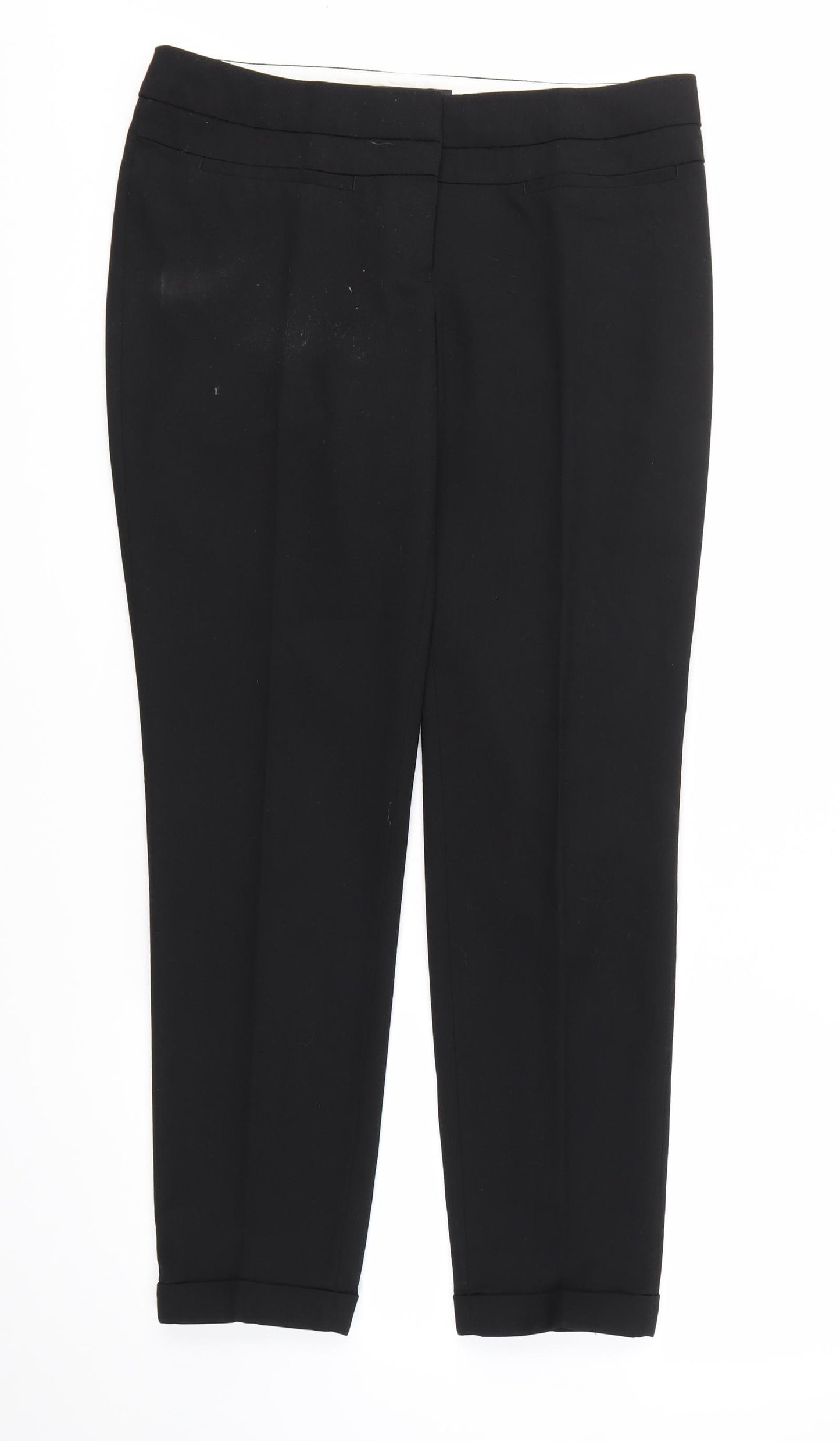 NEXT  Womens Black   Trousers  Size 12 L28 in