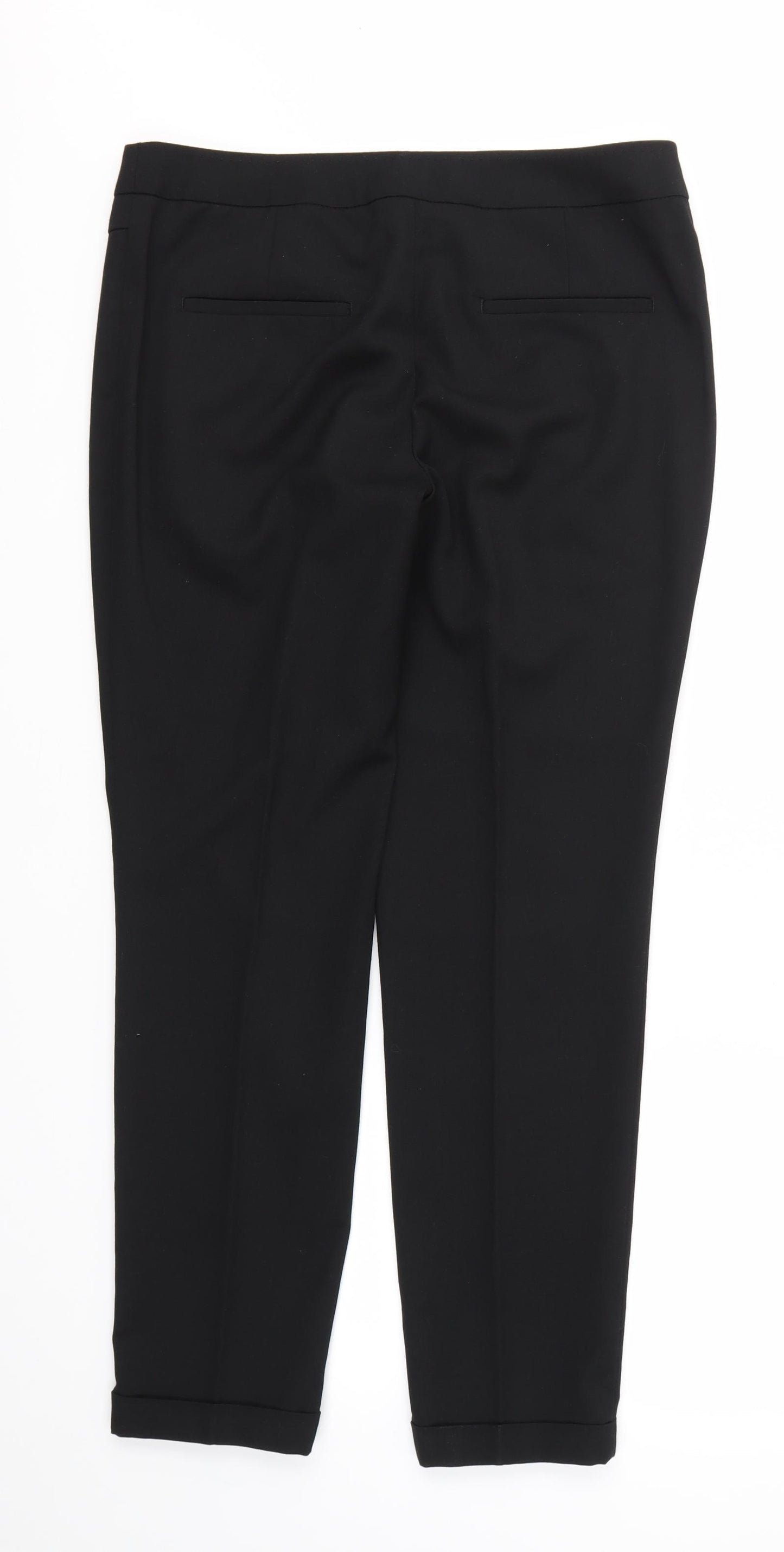 NEXT  Womens Black   Trousers  Size 12 L28 in