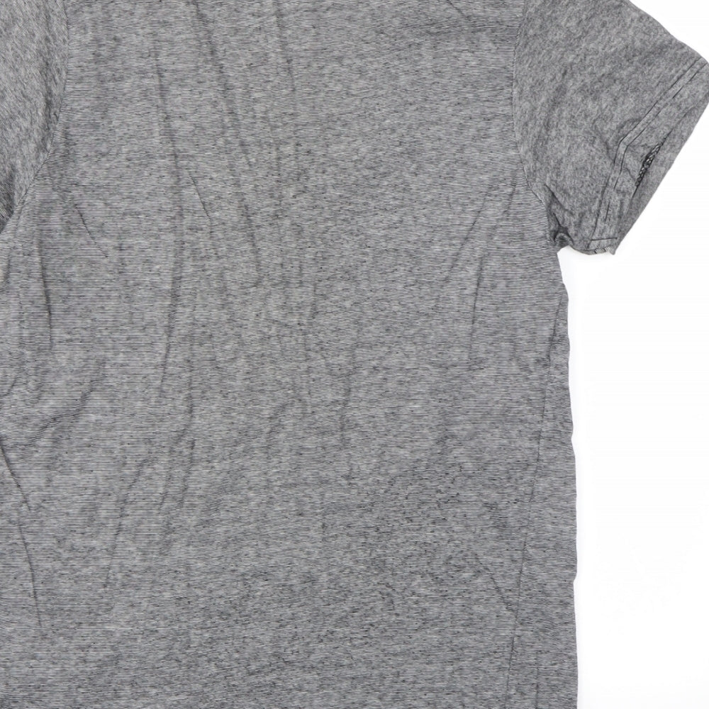 INDUSTIALIZE Mens Grey    T-Shirt Size S