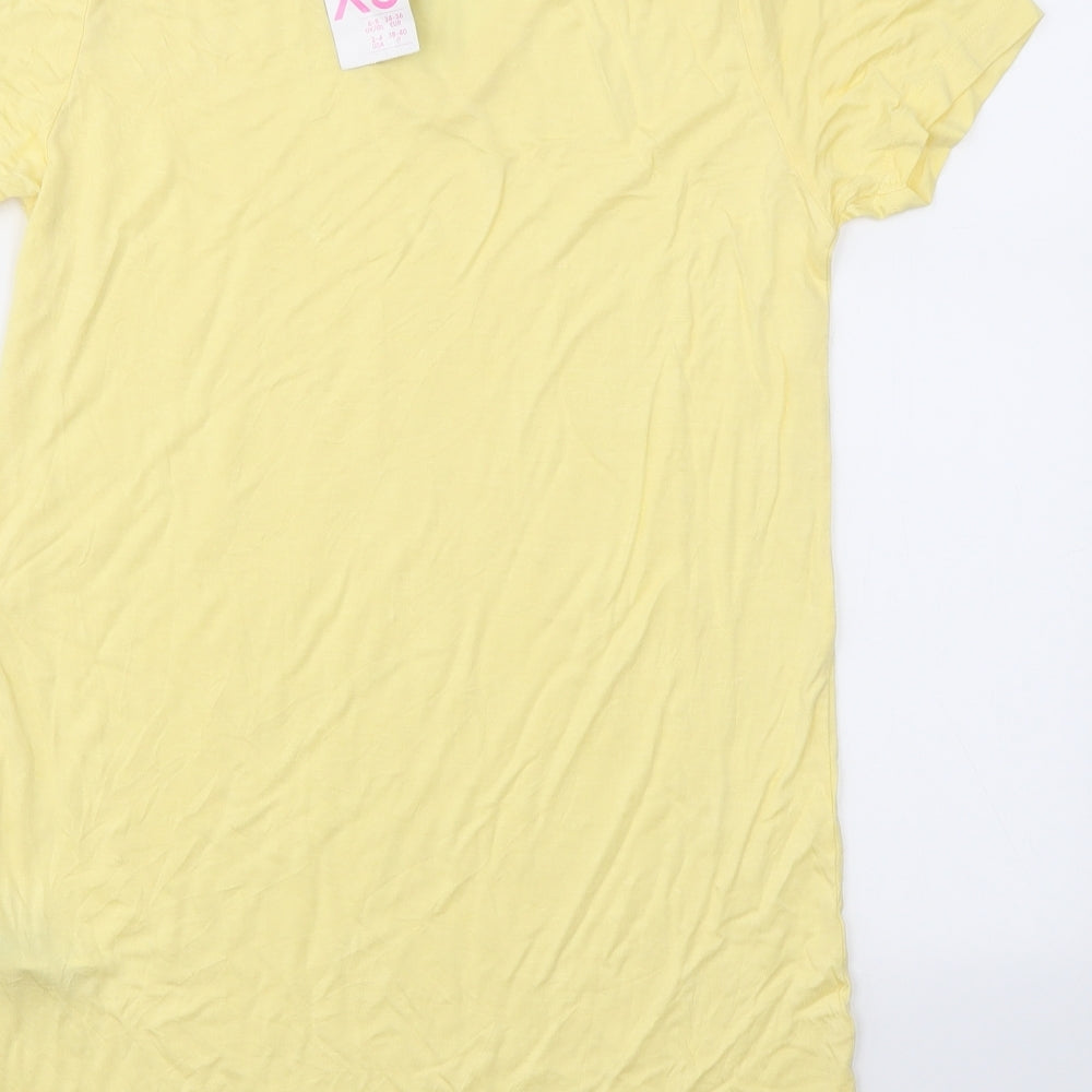 PRIMARK  Womens Yellow   Basic T-Shirt Size XS