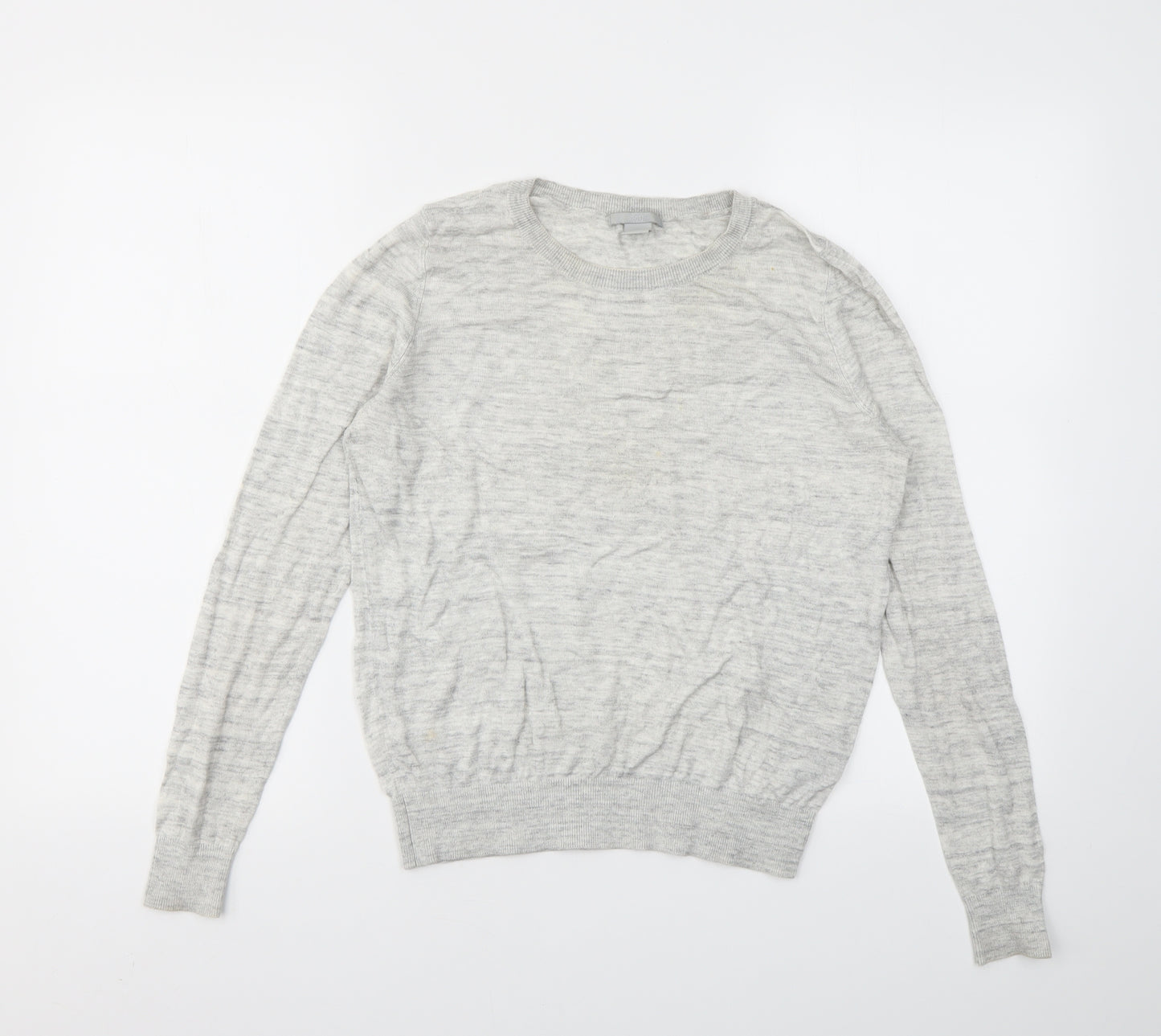 H&M Womens Grey   Basic T-Shirt Size S
