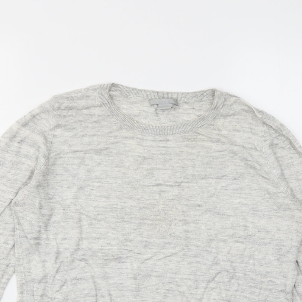 H&M Womens Grey   Basic T-Shirt Size S