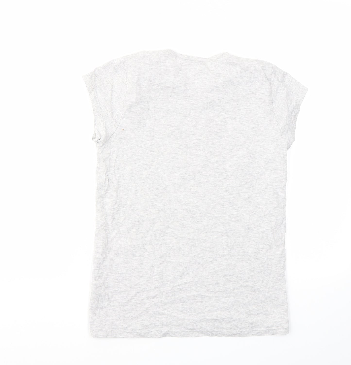 George Girls Grey   Basic T-Shirt Size 13-14 Years